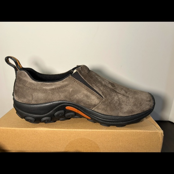Merrell Jungle Moc Suede Slip On Shoes Gunsmoke Mens 10.5M main image 11